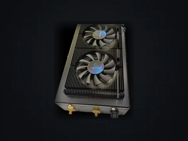 ETL-210A transceiver unit with cooling fans