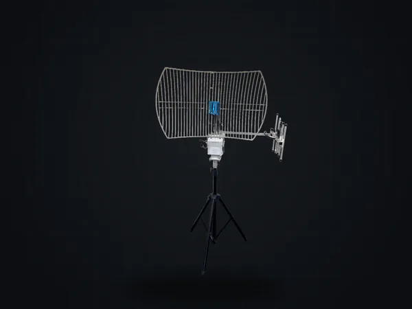 HAT-110 auto-tracking antenna with grid dish and Yagi